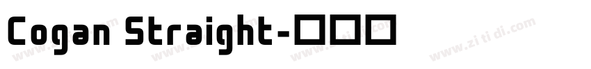 Cogan Straight字体转换 Cogan Straight字体转换